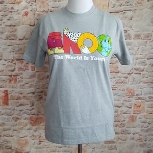 New AKOO "The World Is Yours" Graphic Tshirt